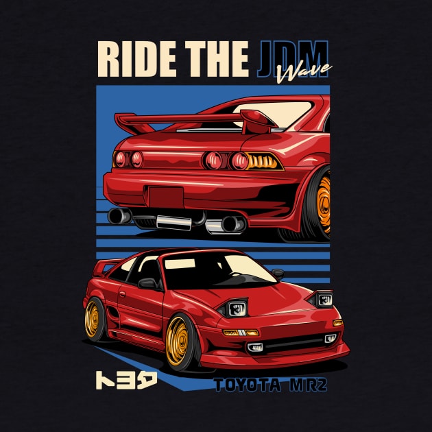 MR2 Ride The JDM Wave by Harrisaputra